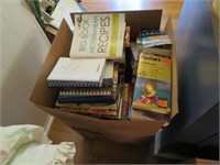 LARGE BOX WITH ASSORTED BOOKS INCLUDING