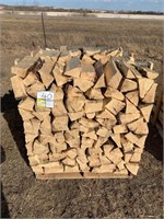 Seasoned Dried Spruce Firewood, Pallet is 44”