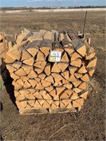 Seasoned Dried Spruce Firewood, Pallet is 44”