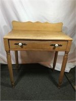 Primitive Single Drawer  Desk .