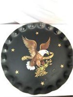 Majestically  Hand Painted Bald Eagle wall