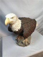 Life sized American Bald Eagle Statue 17in tall x