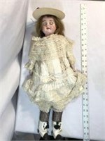 Victorian Porcelain Head Doll