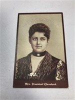 Mrs. Cleveland Trade Card