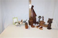 Carved Wooden Items