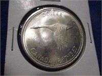 1967 CDN CENTENNIAL SILVER DOLLAR