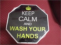 WASH YOUR HANDS SIGN