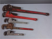 Ridgid & Lenox Pipe Wrenches