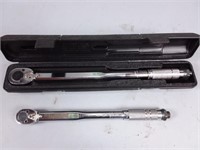 1/2" & 1/4" Drive Torque Wrenches (2)
