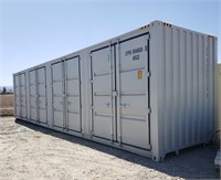 40'  High Cube Multi Door Storage Container