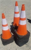 25-- Safety Highway Cones