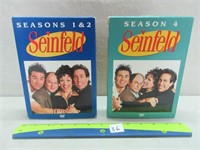 SEINFELD SEASONS 1, 2 AND  4 - DVDS