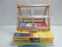 NICE TABLETOP WOODEN EASEL