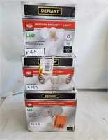 (3 Total) Miscellaneous Exterior Security Lights