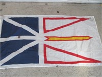NEWFOUNDLAND PROVINCIAL FLAG 35X70 INCHES