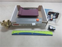 SCRAPBOOKING CUTTERS AND STAMPS