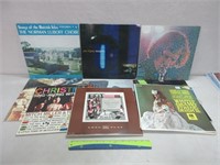 AN ASSORTMENT OF RECORD ALBUMS