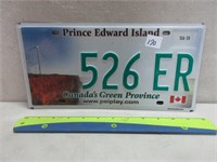 NEW PEI GREEN PROVINCE LICENSE PLATE