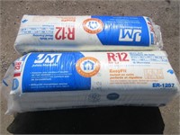 2 BUNDLES OF R-12 EASY FIT INSULATION