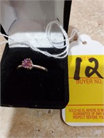 S. S. Ladies Ring w/Amethyst Gemstone