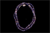 Seven Layer Chevron Trade Bead Necklace
