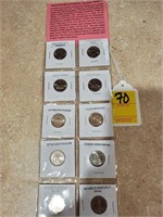 Set of Westward Journey Nickel Series