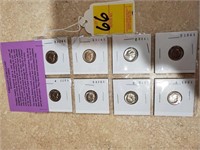 Set of BU Roosevelt Dimes - various dates