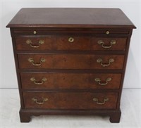 Hickory 4-Drawer Bachelor Chest w/ Tray