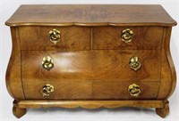 Baker 4-Drawer Bombe Chest