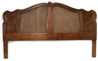 Lexington caned & carved king size headboard