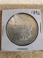 1892 Morgan Silver Dollar XF