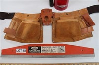 Wolohand Carpenter's Belt & Fire Extinguisher, etc