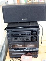 Garrand Stereo System w/ Turntable & more