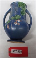 Roseville 898 - 8" Blue Fuchsia Vase