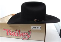 Bailey "100x" Legacy Black "New" Hat