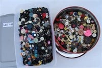 (2) Containers of Buttons