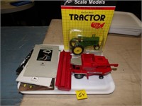 Ertl Catalogs, M.F. Combine, J.D. Tractor