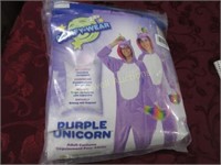 Adult Purple unicorn costume - Size small / medium