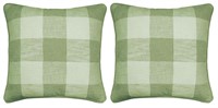 New Lot Of 2 Buffalo Check Square Throw Pillow In