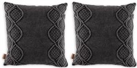 New Lot Of 2 Ugg(R) Boulder Square Throw Pillow In