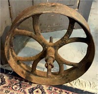 Early steel wheel