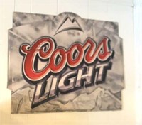 Coors Light Metal sign