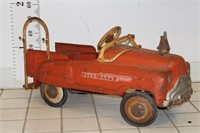 Vintage Fire Cheif Pedal Car
