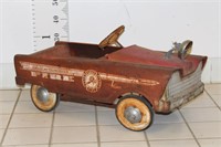 Fire Chief Pedal Car