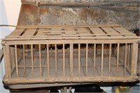 Wooden Chicken Crate