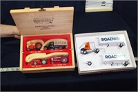 Toy set & Roadway semi truck and trailer