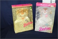 Lot of 2 Barbie Dolls- wedding