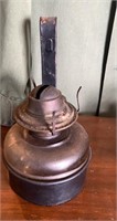 Early oil lamp with hanger