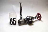 Vintage Elkhart Fire Valve & Nozzle