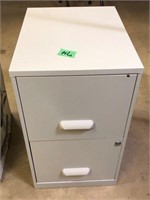 2 drawer metal file cabinet